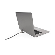 Compulocks Blade Universal Lock Slot Adapter With Combination Lock Silver (BLD01CL)