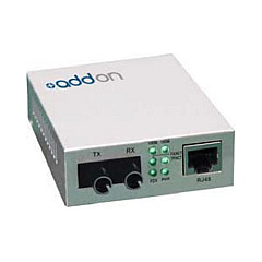 Add-On 10/100-tx(rj-45)/100-fx(sc) 1310nm 20km (ADDFMCFX2SC)