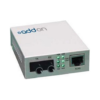 Add-On 10/100-tx(rj-45)/100-fx(sc) 1310nm 20km (ADDFMCFX2SC)