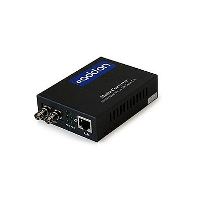 Add-On Addon 100mbs 1 Rj-45 To 1 St Media Conv (ADDFMCFXST)