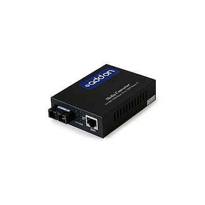 Add-On 1gbs 1 Rj-45 To 1 Sc Media Converter (ADDGMCMXSC)