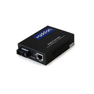 Add-On Addon 1gbs 1 Rj-45 To 1 Sc Media Conv (ADDMGMCLX2SC)