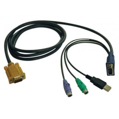 Tripp Lite 6ft Usb Ps/2 Kvm Switch Cable Kit Combo (P778-006)
