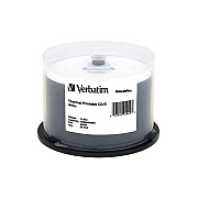 Verbatim 50pk Cd-r 80min 700mb 52x Wht Thermal (94949)