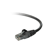 Belkin Cat6 Patch Cable Rj45m/rj45m 30ft Black (A3L98030BLKS)