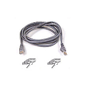 Belkin Cat6 Patch Cable Rj45m/rj45m 30ft Gray (A3L98030S)
