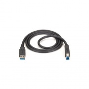 Black Box Usb 3.0 Cable - Type A Male To Type B Male, Black, 6-ft. (1.8-m) (USB30-0006-MM)