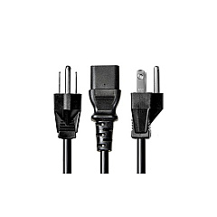 Rocstor 5ft/1.5m Premium Computer Power Cord Ne (Y10C112B1)