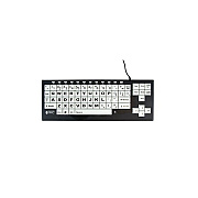 Ergoguys Ablenet Visionboard 2 Blk Print Wht Keys (12000022)