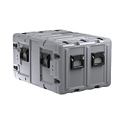Deployable Systems Pelican Supermac Case-gry,7u, 24 Deep (SMAC21165/29/5W)