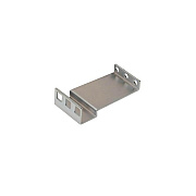 Rack Solutions 1u Bracket, 4-bends, 3.50in Wide (1UBRK350)