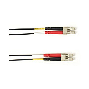 Black Box Om4 Mm Fo Patch Cable Duplx, Plenum, Black, Lclc, 300ft, Non Cancelable, Non Returnable (FOCMPM4LCLCBK300)