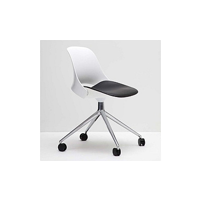 Humanscale Trea Chair - Four Legs, White (wht) (T100WWWG)