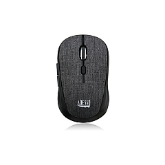 Adesso Wireless Blk Fabric Mini Optical Mouse (IMOUSES80B)