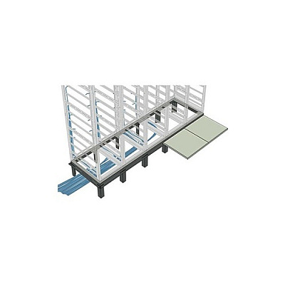 Middle Atlantic Products 2bay Bgr Floor Anglespr (BANGLE2)