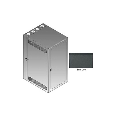 Middle Atlantic Products 3 Data Wall Cab,solid,22d (CWR1822SD)