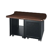 Middle Atlantic Products Dual Bay Rk W/plxdr,hm (D12DHM)