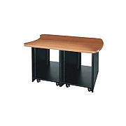 Middle Atlantic Products Dualbay Outbd Rk,no Dr,hm (D12HM)