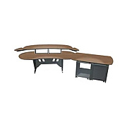Middle Atlantic Products 84 Desk&ob W/dbl Rack,hm (ELUR+D12DHM)