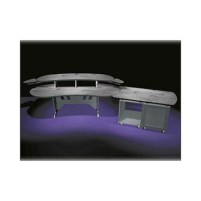 Middle Atlantic Products 84 Desk&ob W/dbl Rack,ps (ELUR+D12DPS)
