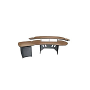 Middle Atlantic Products 84 Desk&ob W/sgl Rack,hm (ELUR+S12DHM)