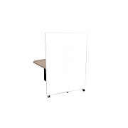 Middle Atlantic Products Hubts,rearcover,plx,white (HUBTSRCPWHITE)