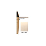 Middle Atlantic Products L5 Lect Flpshlf,h,lt Bge (L5FSHB6)