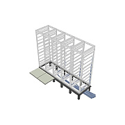 Middle Atlantic Products 5-bay Grk Riser Base,36d (RIB5GRK36B)