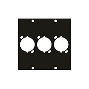 Middle Atlantic Products Female Xlr(3)port Ucp Pnl (UNIV3)