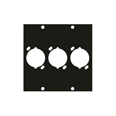 Middle Atlantic Products Female Xlr(3)port Ucp Pnl (UNIV3)