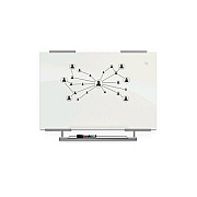 MooreCo 23.62hx35.43w Inch Glass Board Exo Tray (838431X576)