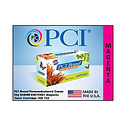 PCI Brand Eco-friendly Reman Canon 040h 0457c001aa Magenta Toner Cartridge 10000 Pg High Yield For Canon Imageclass Lbp-712, Lbp710, Lbp712 Series (0457C001AAPCI)