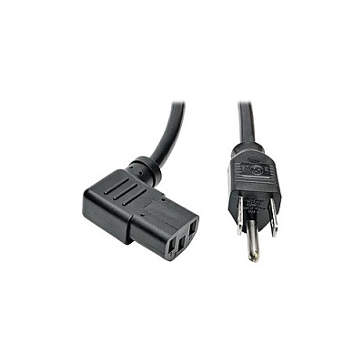 Tripp Lite 10ft Power Cord 10a 18awg 5-15p/ra C13 (P00601013RA)