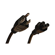 Tripp Lite 3ft Laptop Power Cord 18awg 5-15p To C5 (P013003)