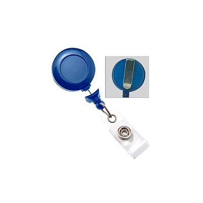 Brady People ID Bdrl,rnd,notwst,1.25in,nblu,strp,clp (21203051)