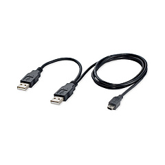 Syba Multimedia Usb 2.0 1.0m (3-feet), A Male To Mini B (CLCAB20042)