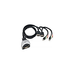 Syba Multimedia Usb Interface, 2x Ports Dvi Cable Kvm Sw (SYKVM20075)
