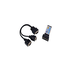 Syba Multimedia Expresscard Pcie Based True 2x Serial Rs (SDEXP15010)