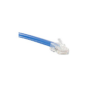 Enet Solutions Cat5e Blue 50ft No Boot Patch Cable (C5EBLNB50ENC)