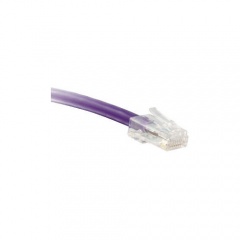Enet Solutions Cat5e Purple 25ft No Boot Patch Cable (C5E-PR-NB-25-ENC)