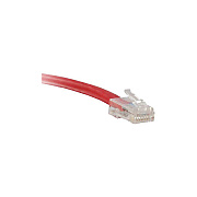 Enet Solutions Cat5e Red 50ft No Boot Patch Cable (C5ERDNB50ENC)