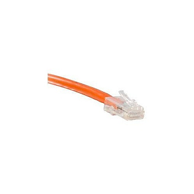 Enet Solutions Cat6 Orange 3ft No Boot Patch Cable (C6ORNB3ENC)