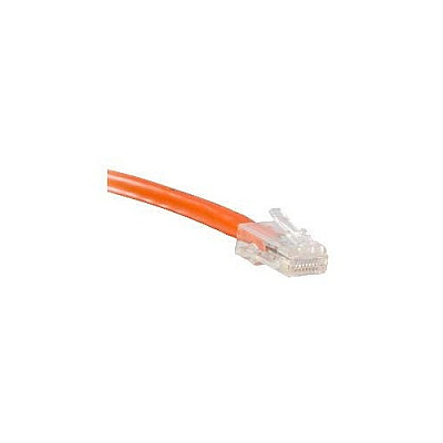 Enet Solutions Cat6 Orange 5ft No Boot Patch Cable (C6ORNB5ENC)