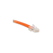 Enet Solutions Cat6 Orange 7ft No Boot Patch Cable (C6ORNB7ENC)
