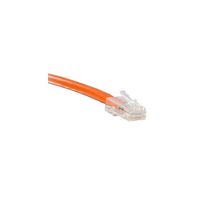 Enet Solutions Cat6 Orange 7ft No Boot Patch Cable (C6ORNB7ENC)