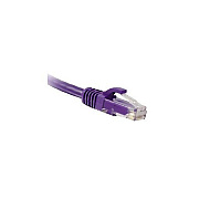 Enet Solutions Cat6 Purple 3ft Molded Boot Patch Cbl (C6PR3ENC)