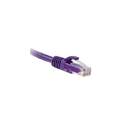 Enet Solutions Cat6 Purple 7ft Molded Boot Patch Cbl (C6PR7ENC)
