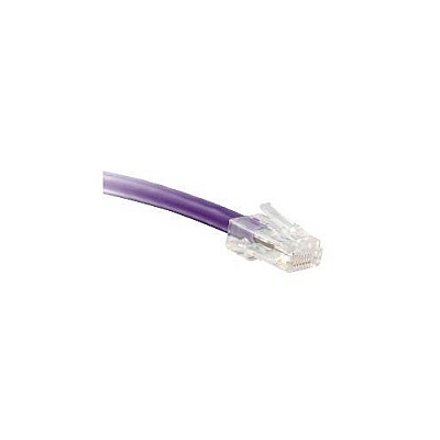 Enet Solutions Cat6 Purple 3ft No Boot Patch Cable (C6PRNB3ENC)