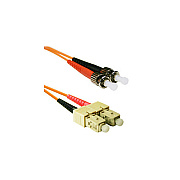 Enet Solutions Enet 3m (9.84 Ft) Sc-st Om1 62.5/125 (SCST3MENC)