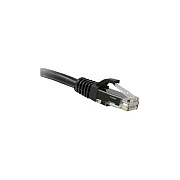 Enet Solutions Cat5e Black 25ft Molded Boot Patch Cbl (C5EBK25ENC)